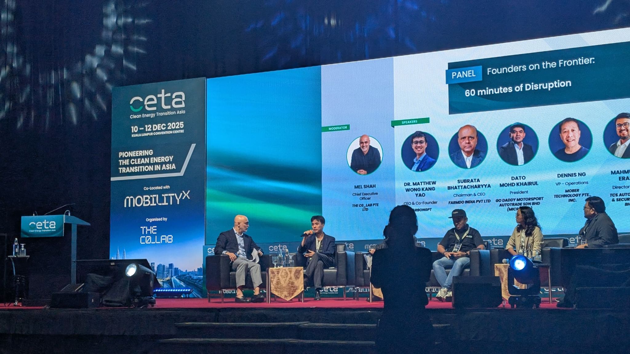 Founders at the Frontier Panel at Clean Energy Transition Asia (CETA) 2025
